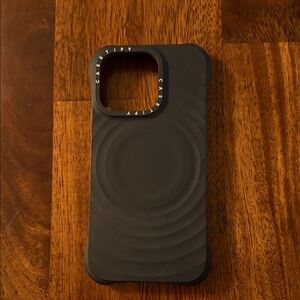Casetify ripple Black iPhone 16 pro Case